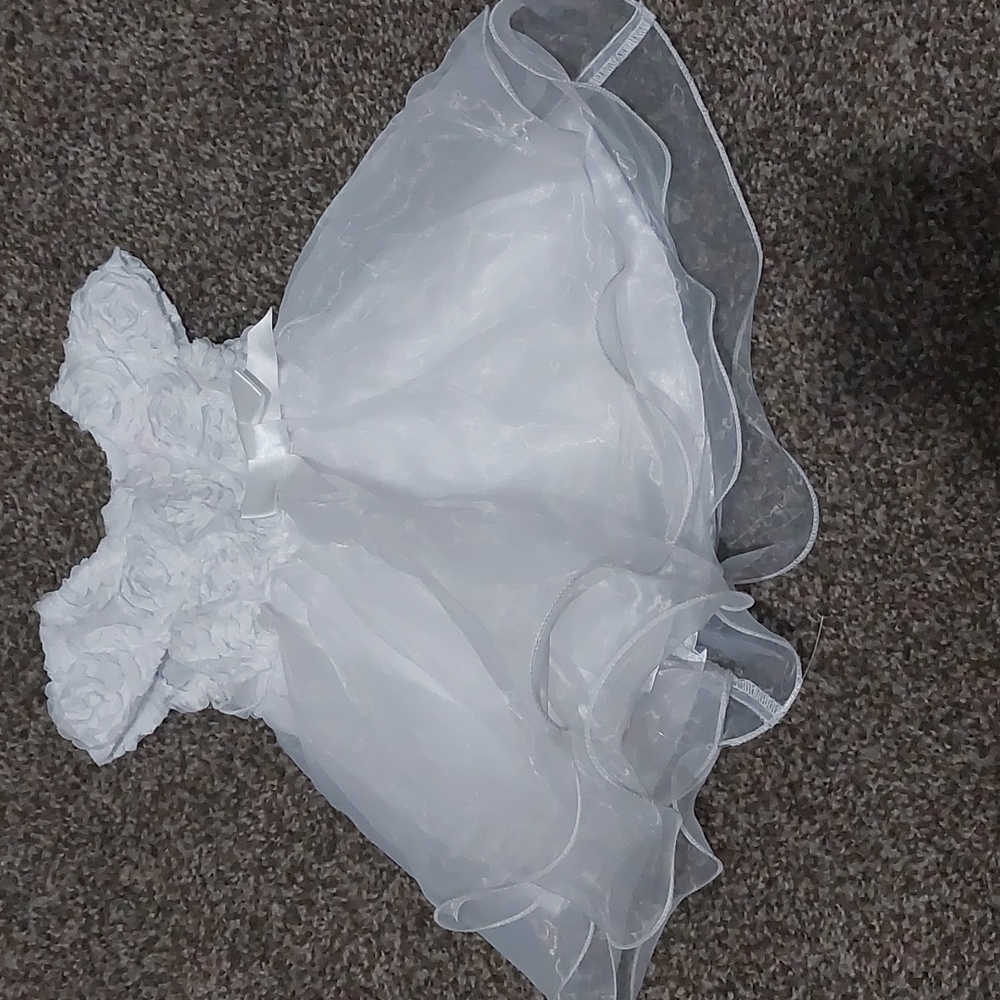 White Beans Fly Formal Dress